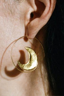 Vintage Asymmetrical Minimalist Large Earrings - Unique Design with Understated Luxury, Perfect for Y2K and Modern Fashion Styles