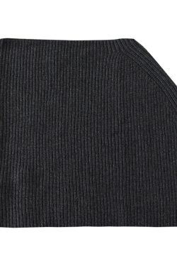 Vintage Gray Wool Shawl Scarf - Versatile Fashionable Warm Neck Accessory for Stylish Outfits - Perfect for 90s and Y2K Looks