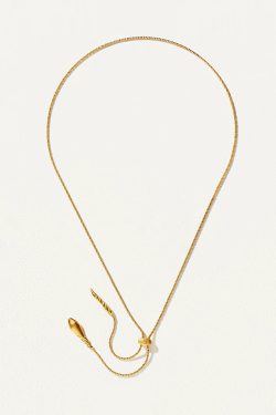 Vintage High-End Adjustable Twisted Long Pull Sweater Chain for Women - Classicism Designer Style