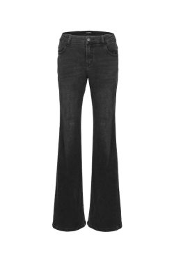 Vintage High-Waisted Flared Jeans for Women | Slim Fit Spring Summer Long Pants | Versatile Fashion Favorite
