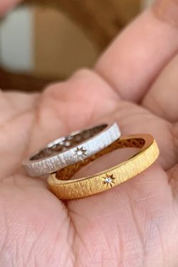Vintage-Style Adjustable Eight-Pointed Star Ring for Women, High-End Niche Jewelry, 2025 Trend