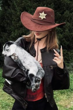 Vintage Western Cowboy Hat for Women - Outdoor Travel Jazz Hat, Sun Protection for Small Faces, Retro Style