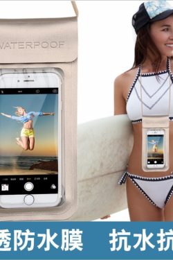Waterproof Phone Pouch for Diving and Underwater Photography - Touch Screen Universal Case for Apple and Android Devices