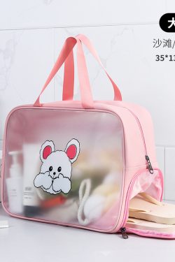 Waterproof Swimming Bag with Wet and Dry Separation - Unisex Fitness, Swimsuit Storage, Beach & Toiletry Bag for Vacation
