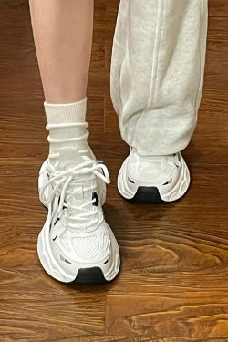 Women's Dad Shoes 2025 - Trendy Mesh Breathable Sports Footwear for Summer, Versatile Casual Style, Visually Elongating Design
