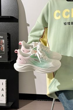Women’s Lightweight Breathable White Sneakers - 2025 Summer Mesh Dad Shoes, Soft Sole Versatile Sports Footwear