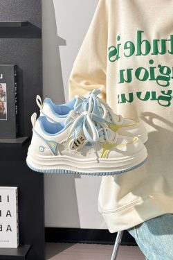 Women’s Mesh Breathable Board Shoes - 2025 Summer Style, Big Toe Design, Original White Sneakers, Trendy INS Aesthetic