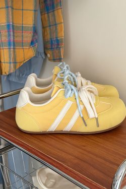 Women's Retro Color Block Casual Sports Shoes - Soft Sole Ugly Cute Style for 2025