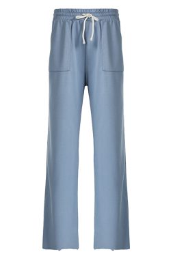 Women's Solid Color Loose Sweatpants - Casual Streetwear with Elastic Waist, Drawstring, and Straight Leg for Autumn Winter