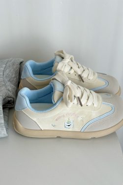 Women's Versatile Casual Sports Shoes - 2025 American-Style White Canvas Sneakers for Training and Everyday Wear
