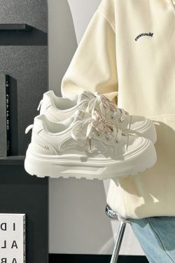 Women's Versatile White Canvas Shoes with Bowknot - Summer Niche Sports Sneakers for Casual Style