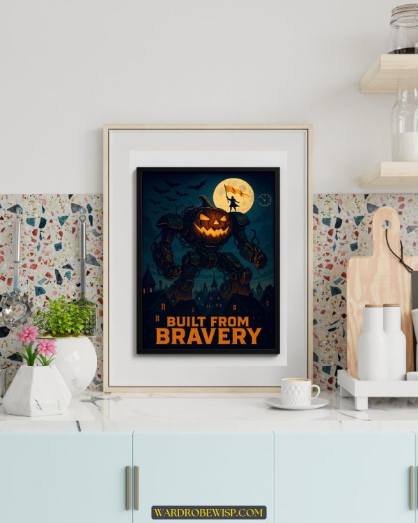 Halloween Pumpkin Mech Wall Art Fashion Trends & S