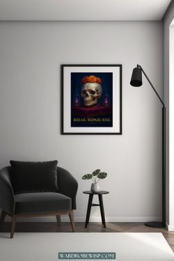 Kintsugi Skull Wall Art Style Collection & Trends