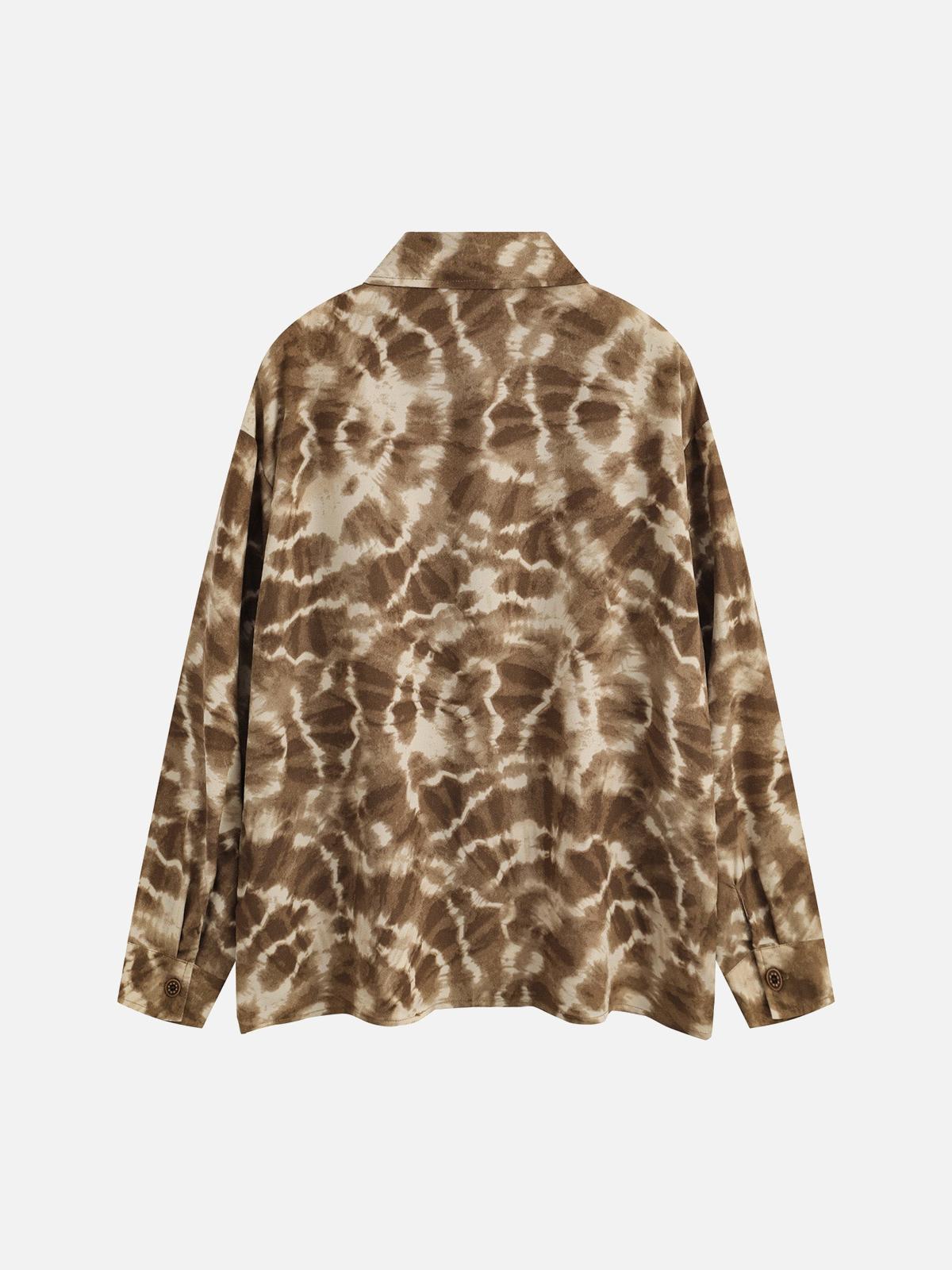 Concert Outfit American Retro All-Over Print Shirt