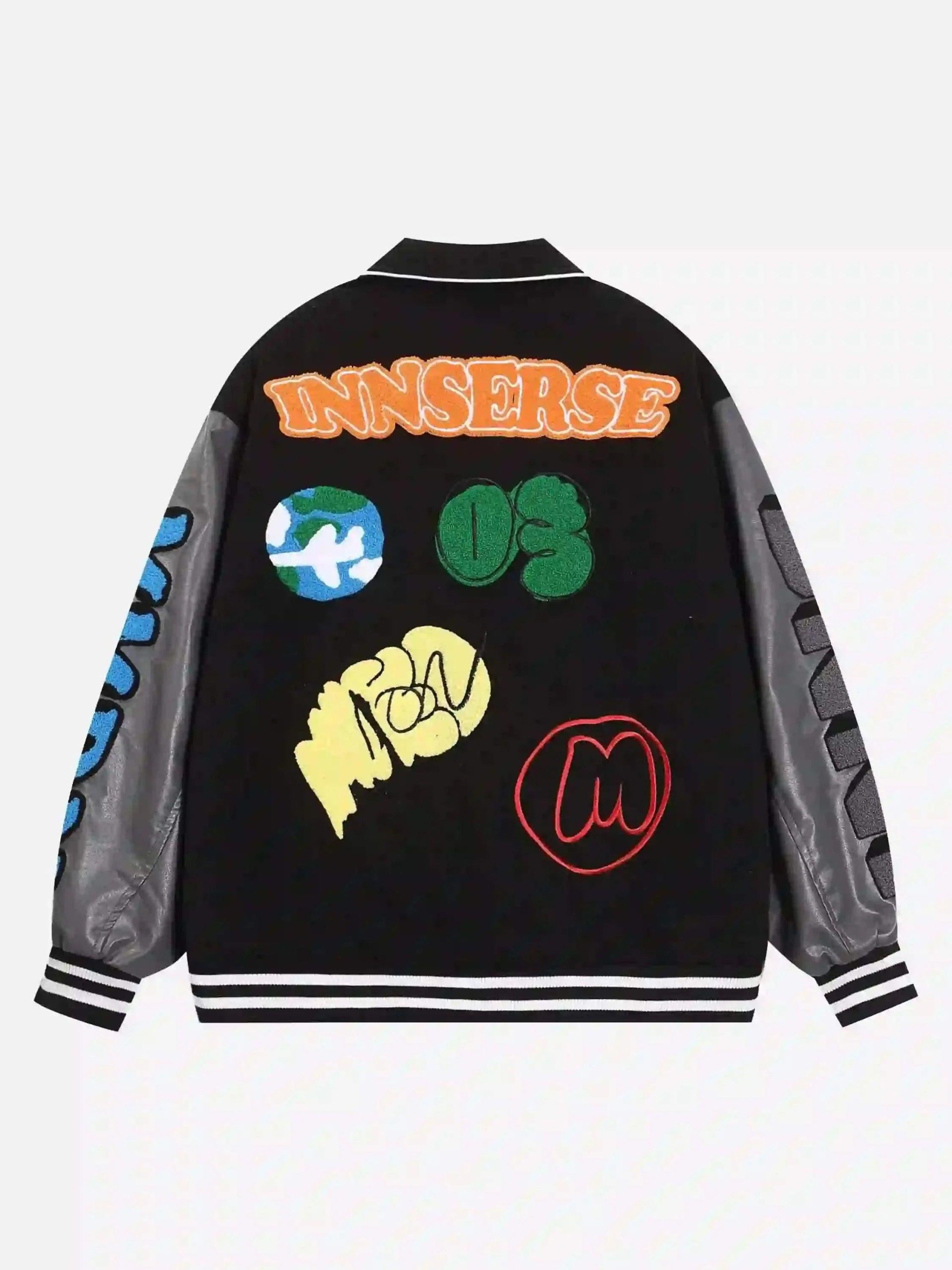 Concert Outfit American Retro Woolen Baseball Jacket
