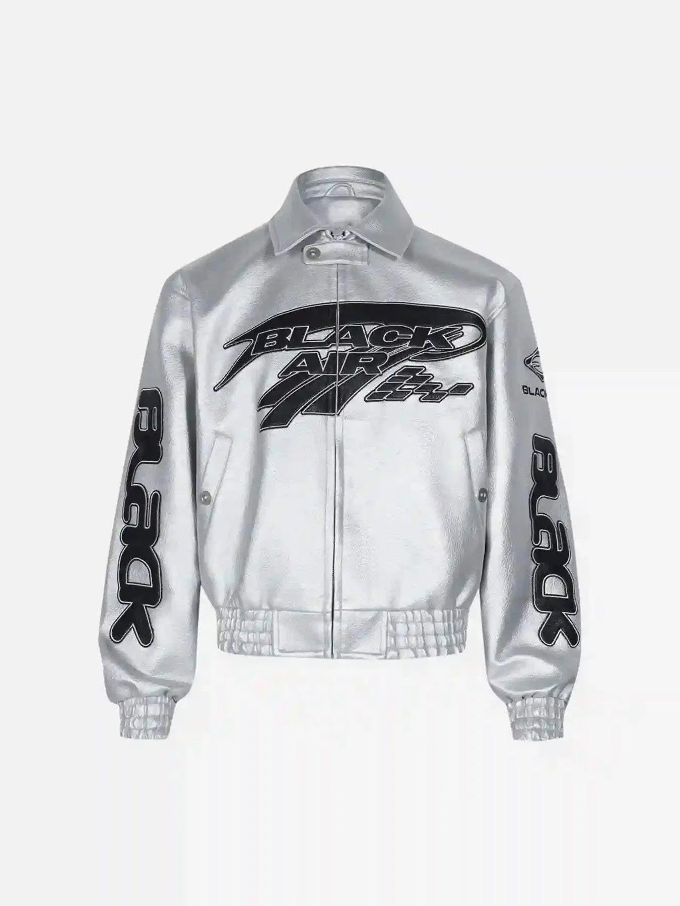Concert Outfit American Vintage Street PU Leather Jacket