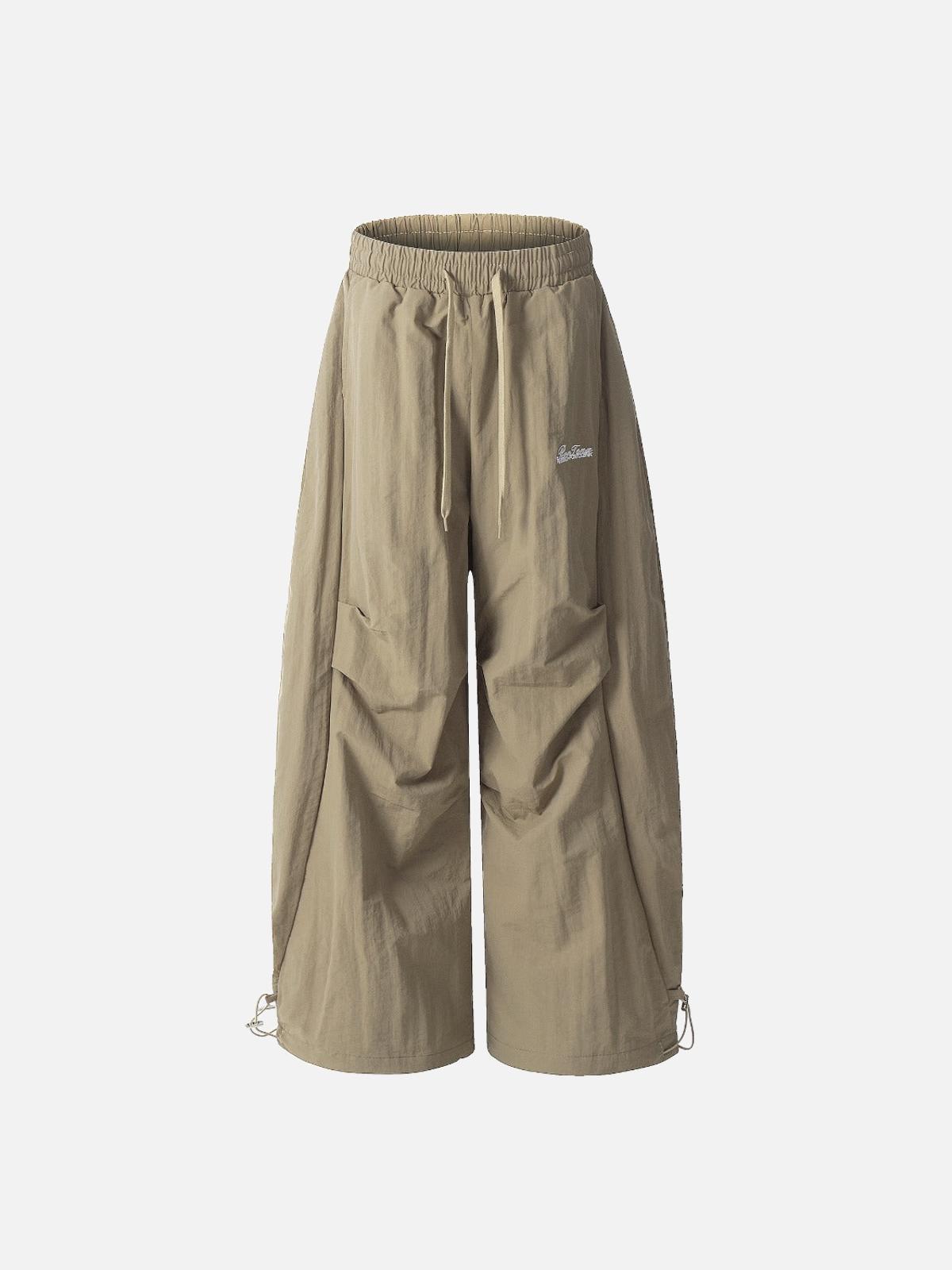 Concert Outfit Baggy Pleated Cargo Pants