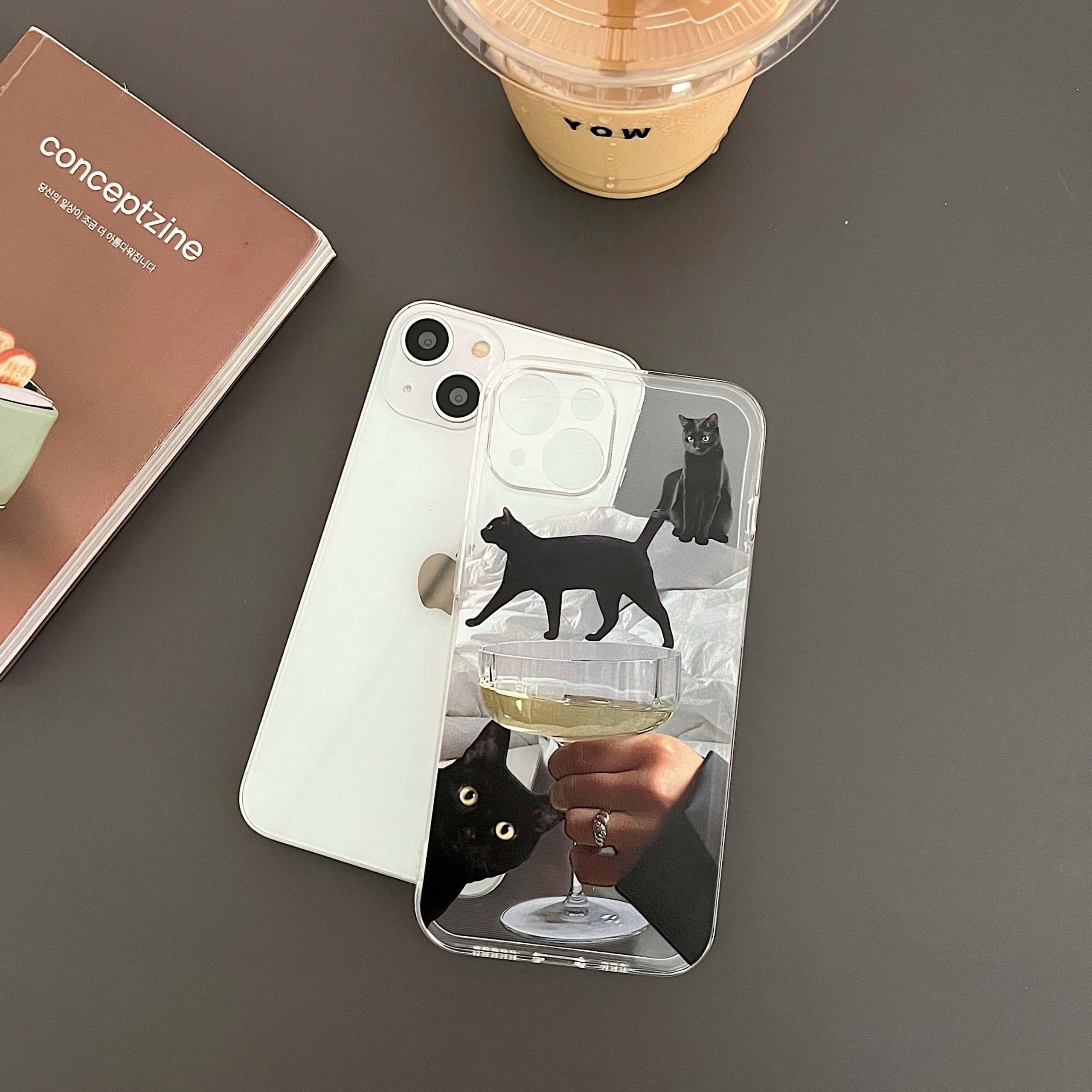 Concert Outfit Black Cat iPhone Case