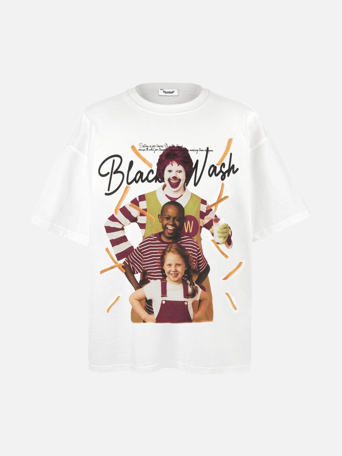 Concert Outfit Black Wash Cultural Mashup Tee