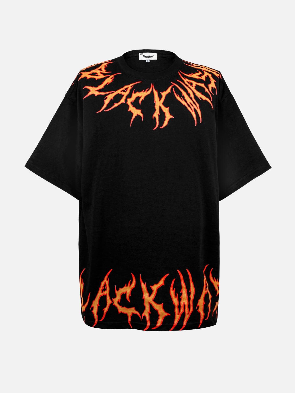 Concert Outfit Blaze Ascend Fiery Design Tee