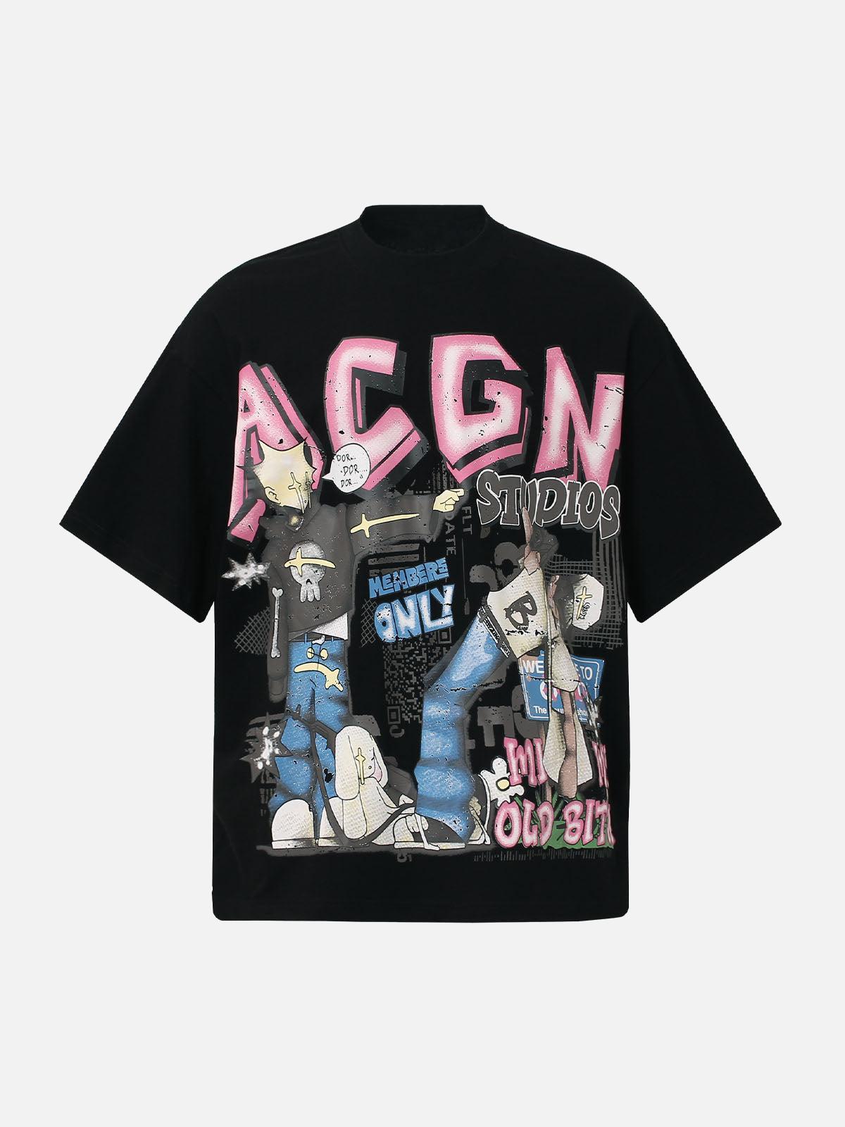 Concert Outfit Bold Streetwear Design Graphic T-Shirt