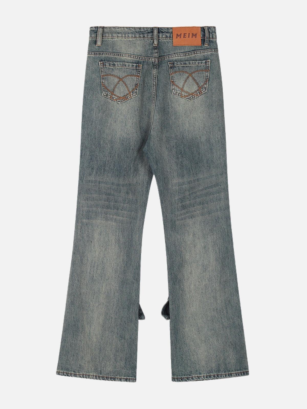Concert Outfit Bow Decoration Jeans