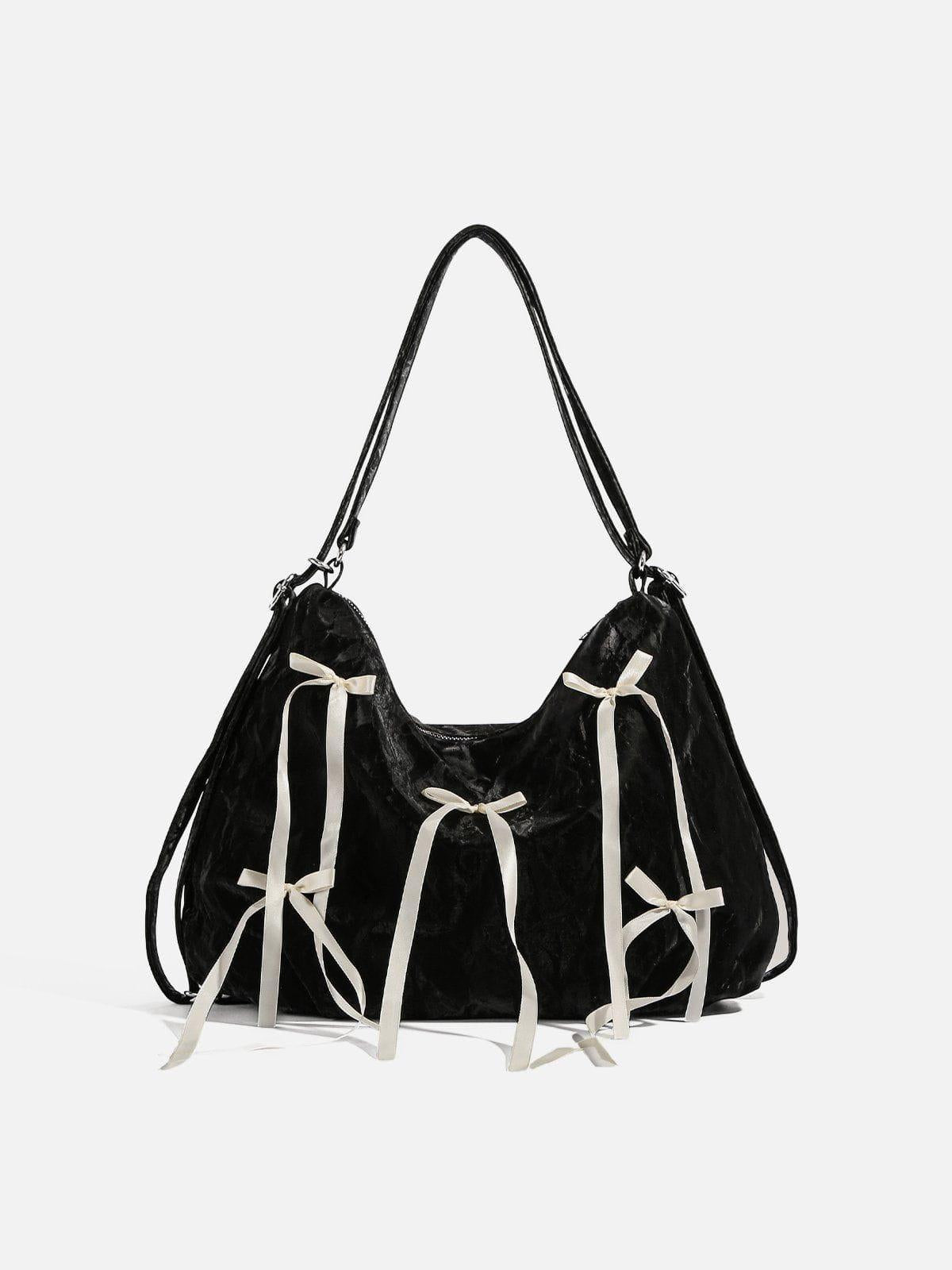Concert Outfit Bow Decoration Tote Bag