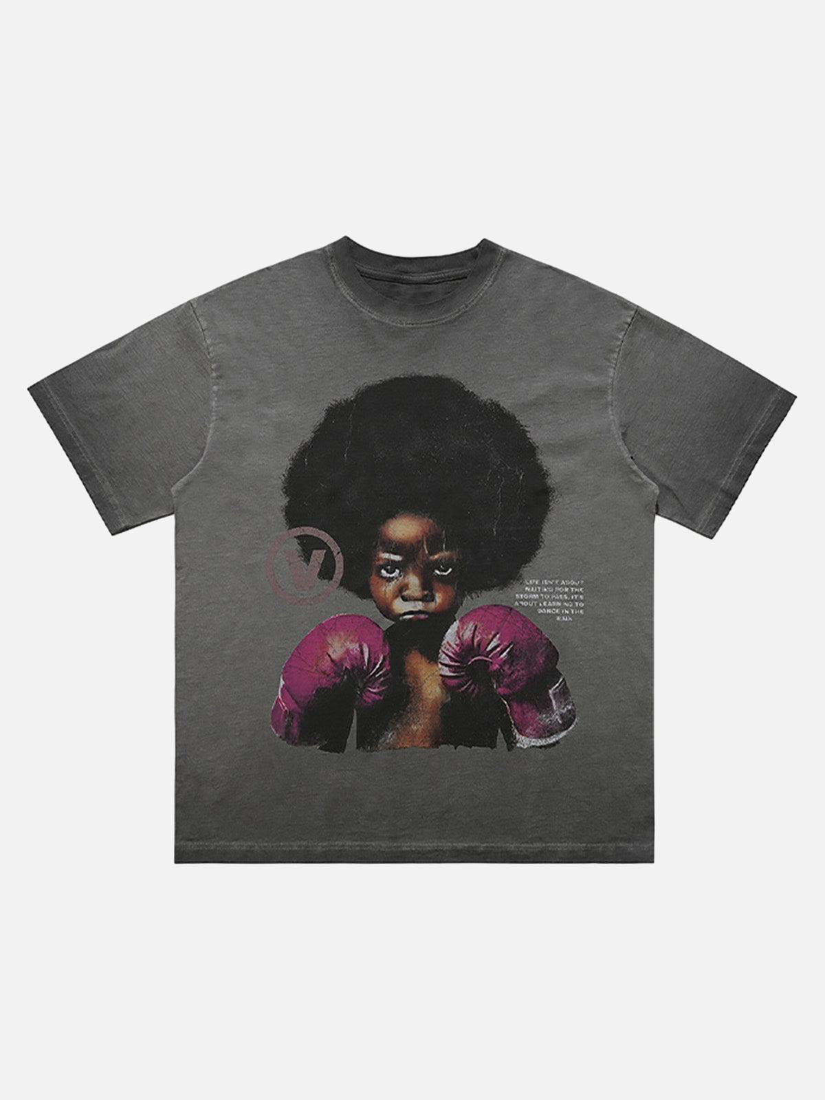 Concert Outfit Boxing Boy Graphic T-Shirt