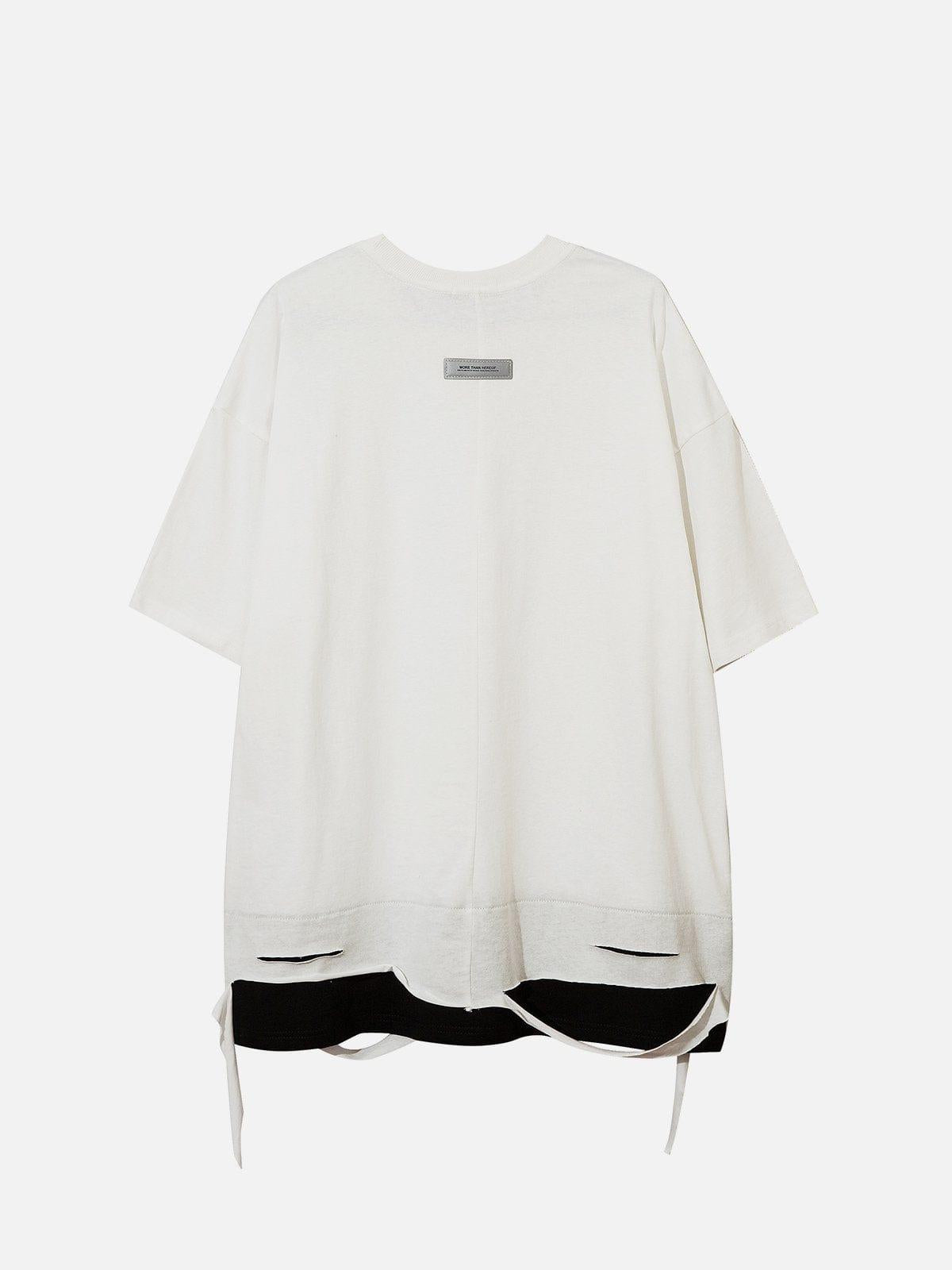 Concert Outfit Broken Chain Decoration Tee