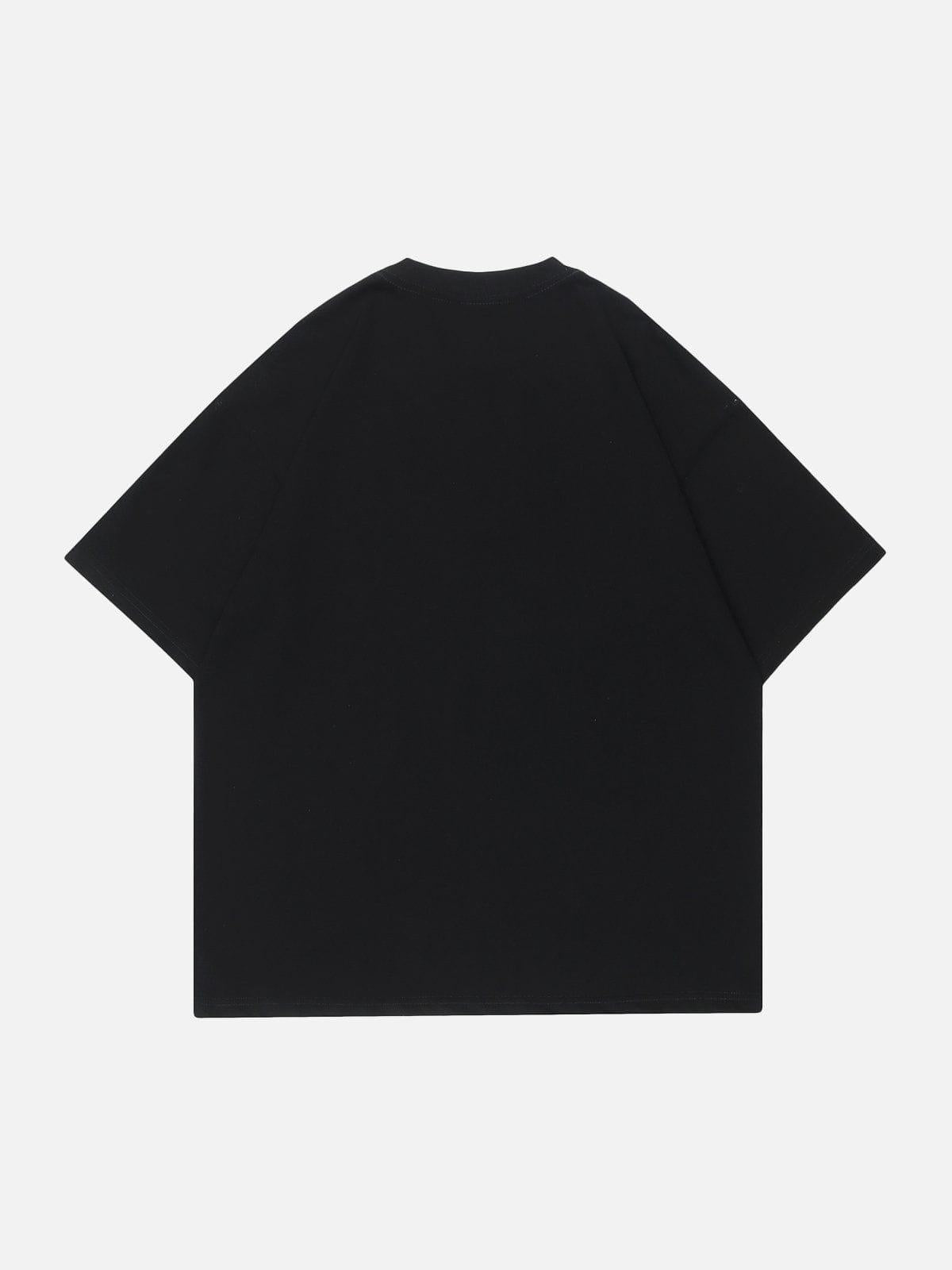 Concert Outfit Butterfly Embroidery Tee