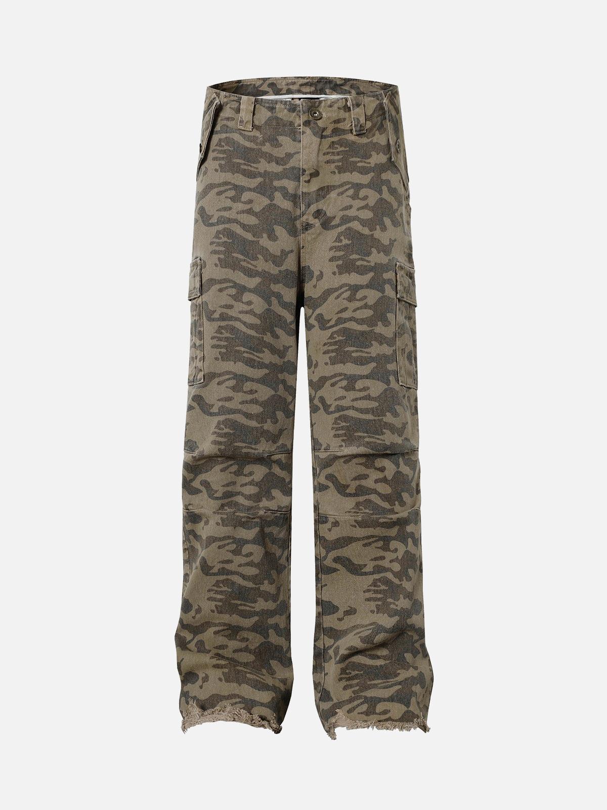 Concert Outfit Camouflage Cargo Pants
