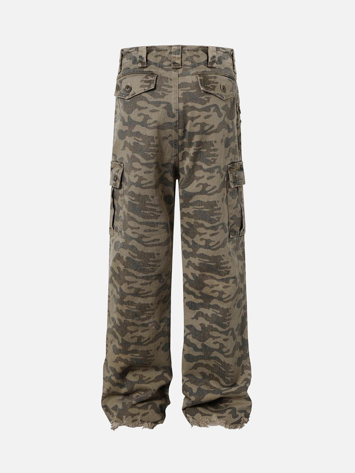 Concert Outfit Camouflage Cargo Pants