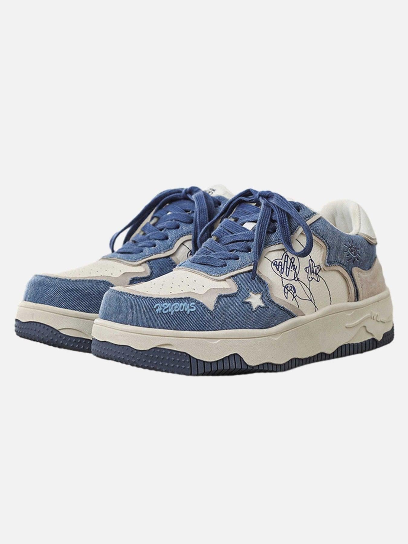 Concert Outfit Casual Sports Thick-Soled Board Shoes