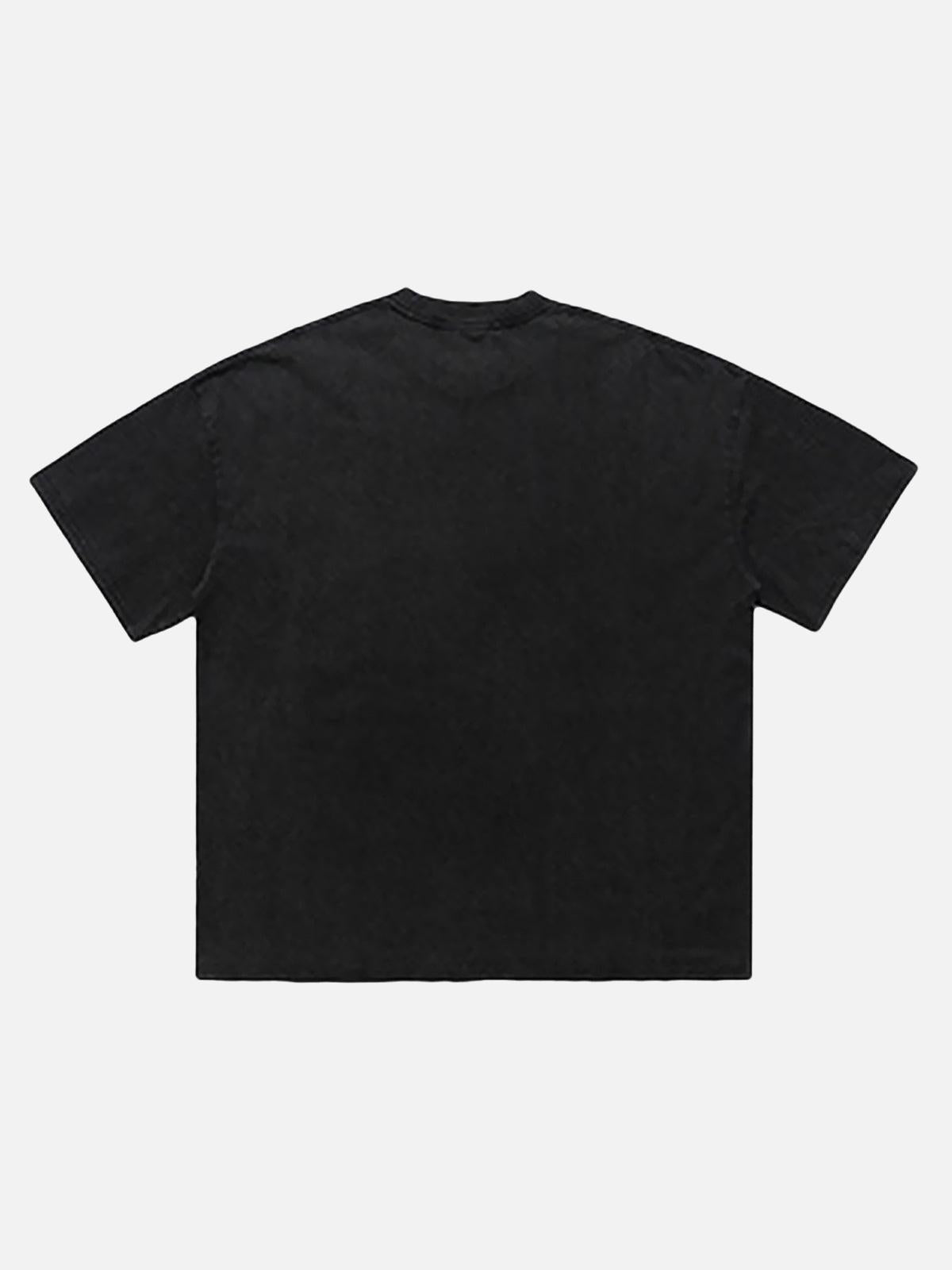 Concert Outfit Chain Print Crew Neck T-Shirt