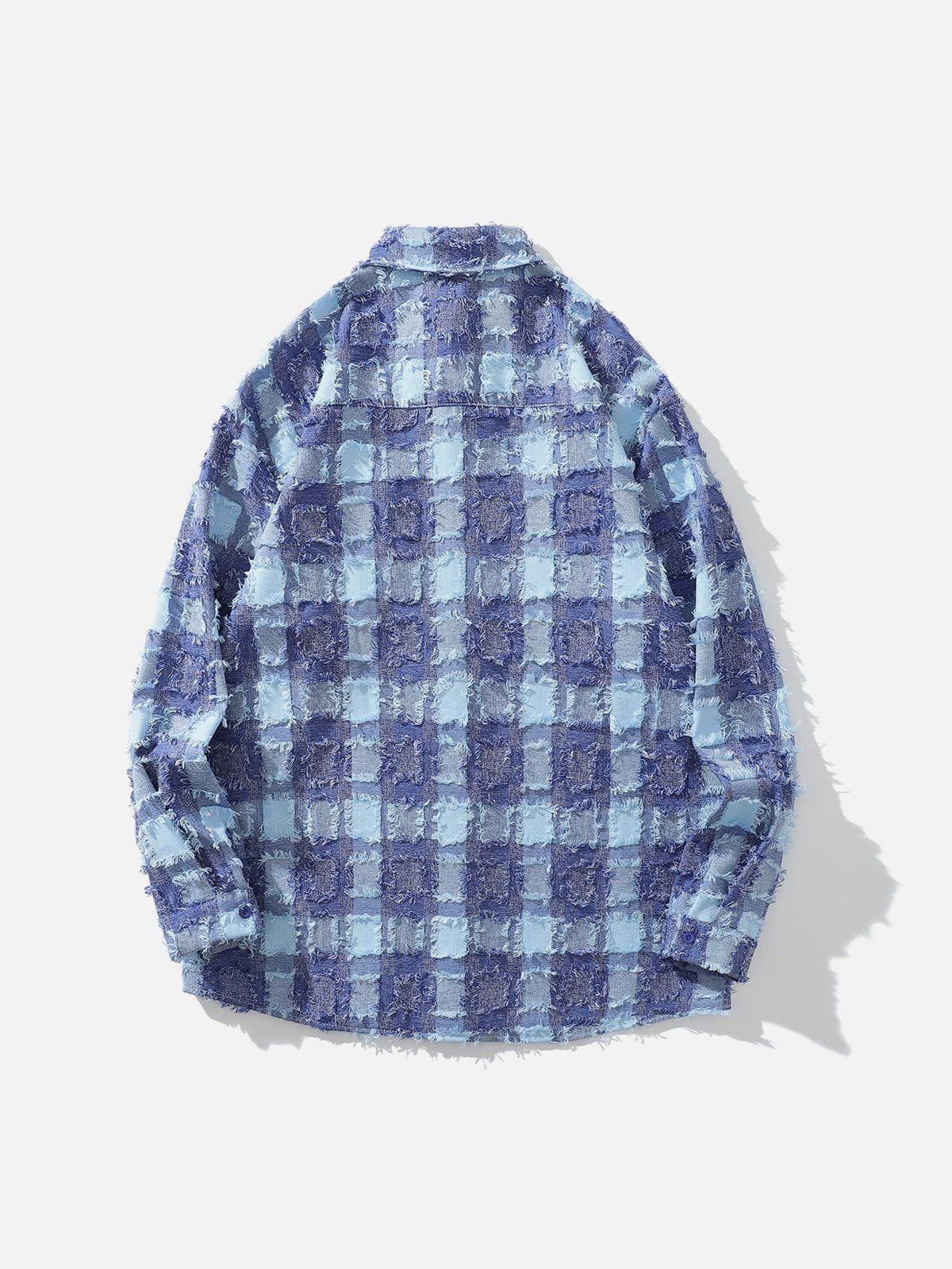 Concert Outfit Check Raw Long-Sleeved Shirt