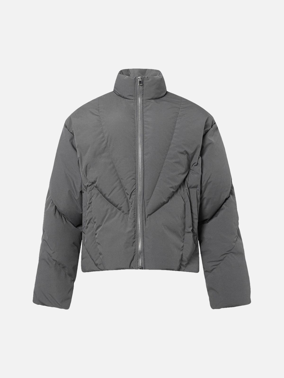 Concert Outfit Classic Stand Collar Puffer Jacket