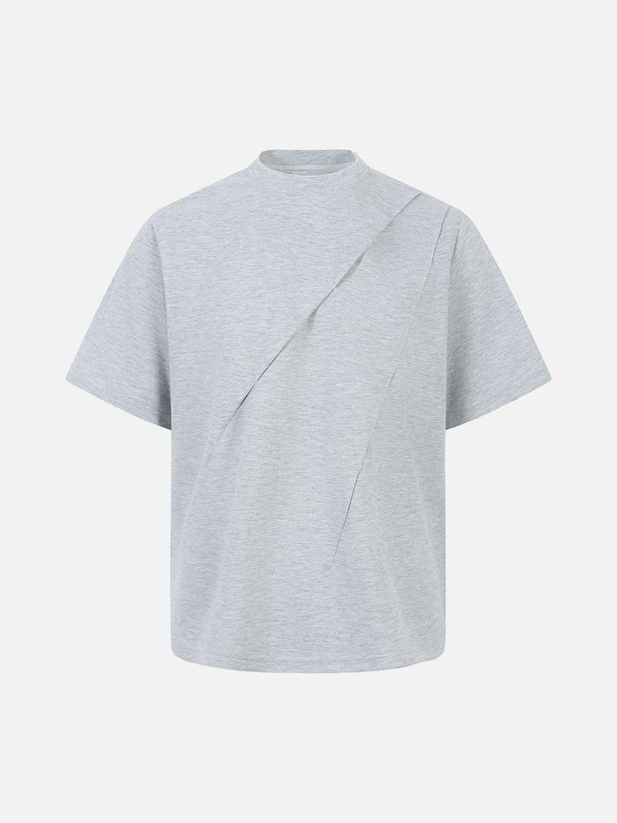 Concert Outfit Classic Tailoring Pleated T-Shirt