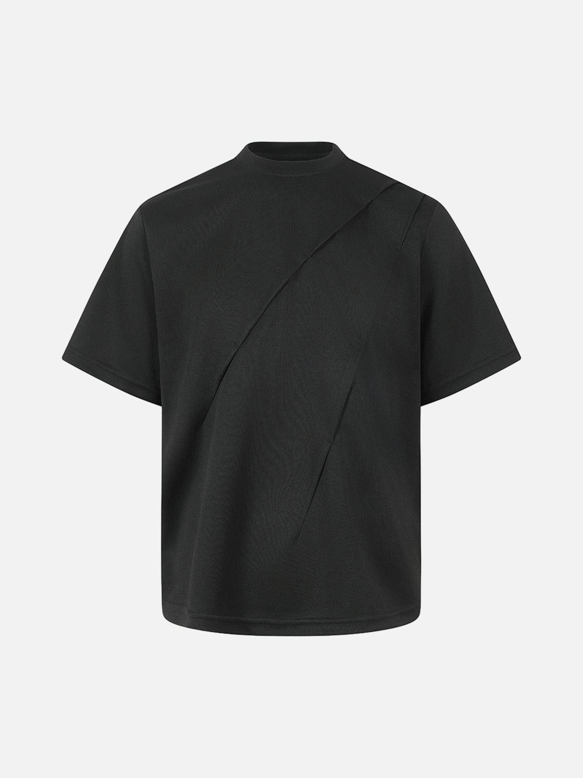 Concert Outfit Classic Tailoring Pleated T-Shirt
