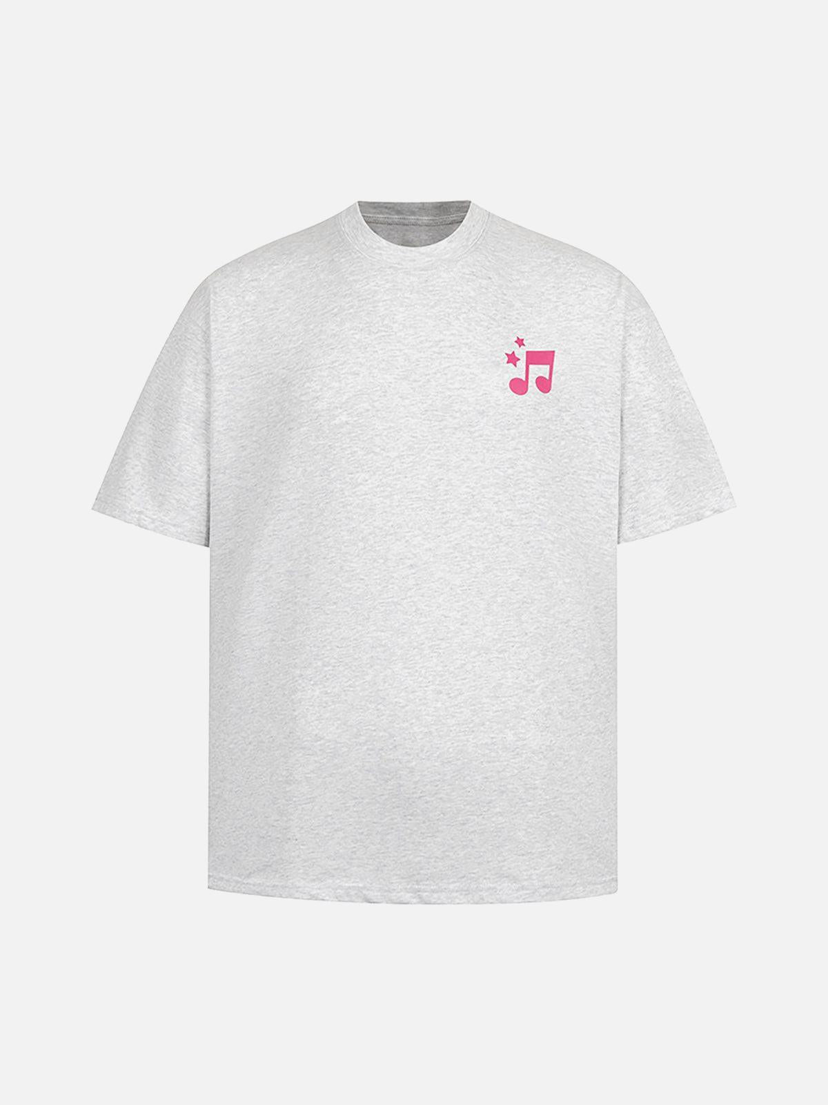 Concert Outfit Cleanfit Music Graphic T-Shirt