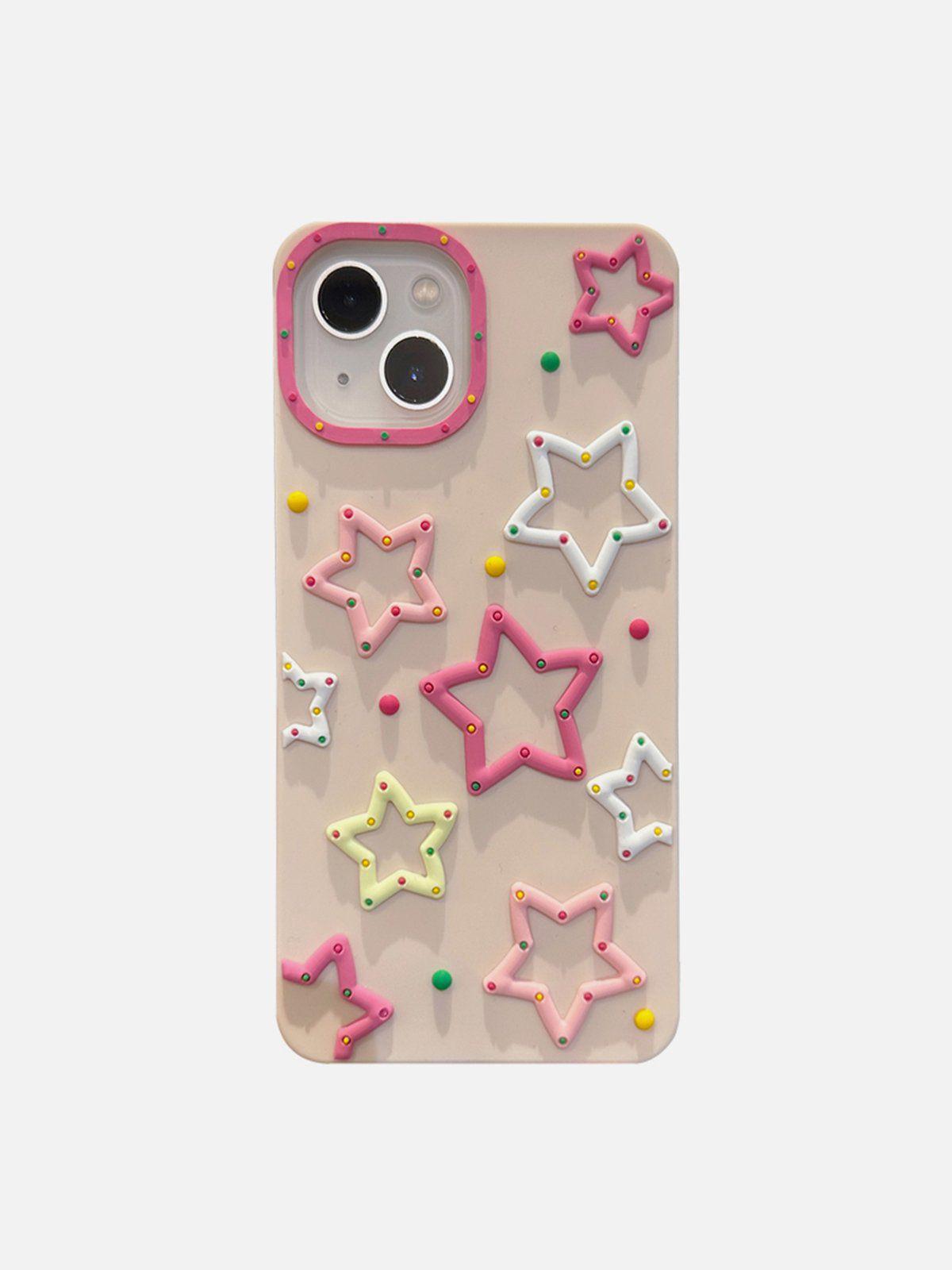Concert Outfit Colourful Star Phone Case