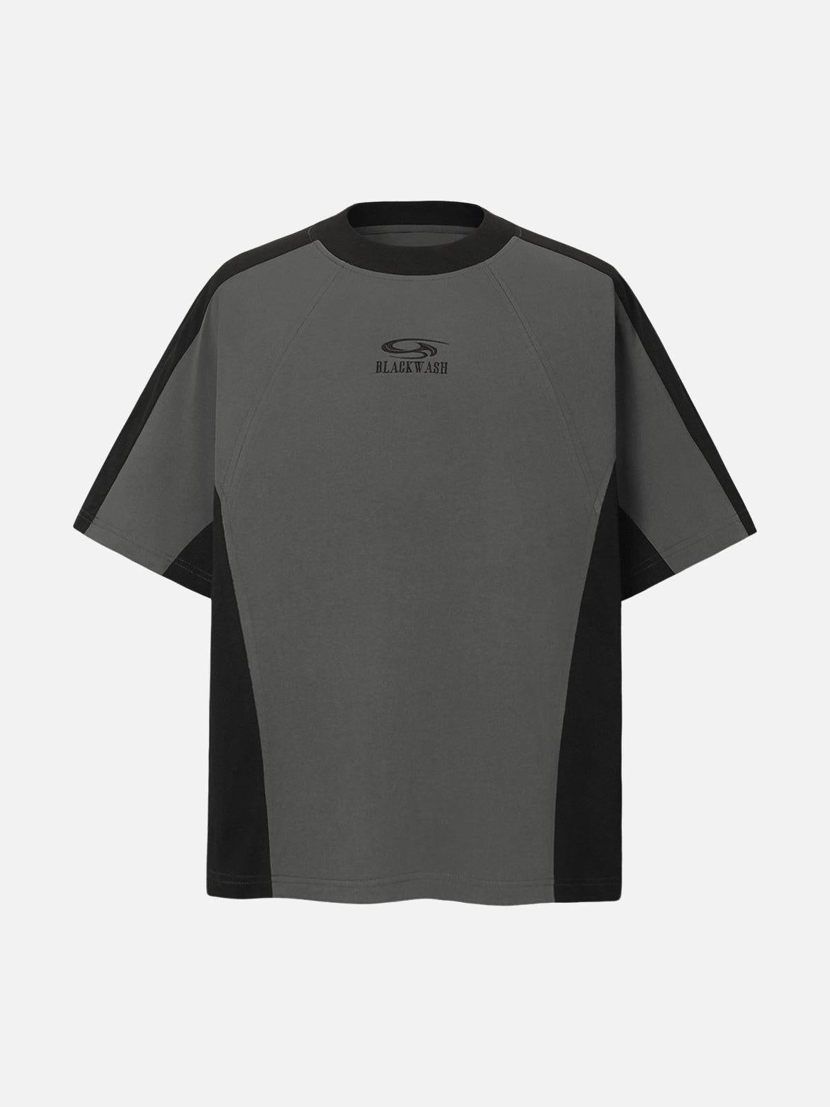 Concert Outfit Contrast Color Short Sleeve T-Shirt