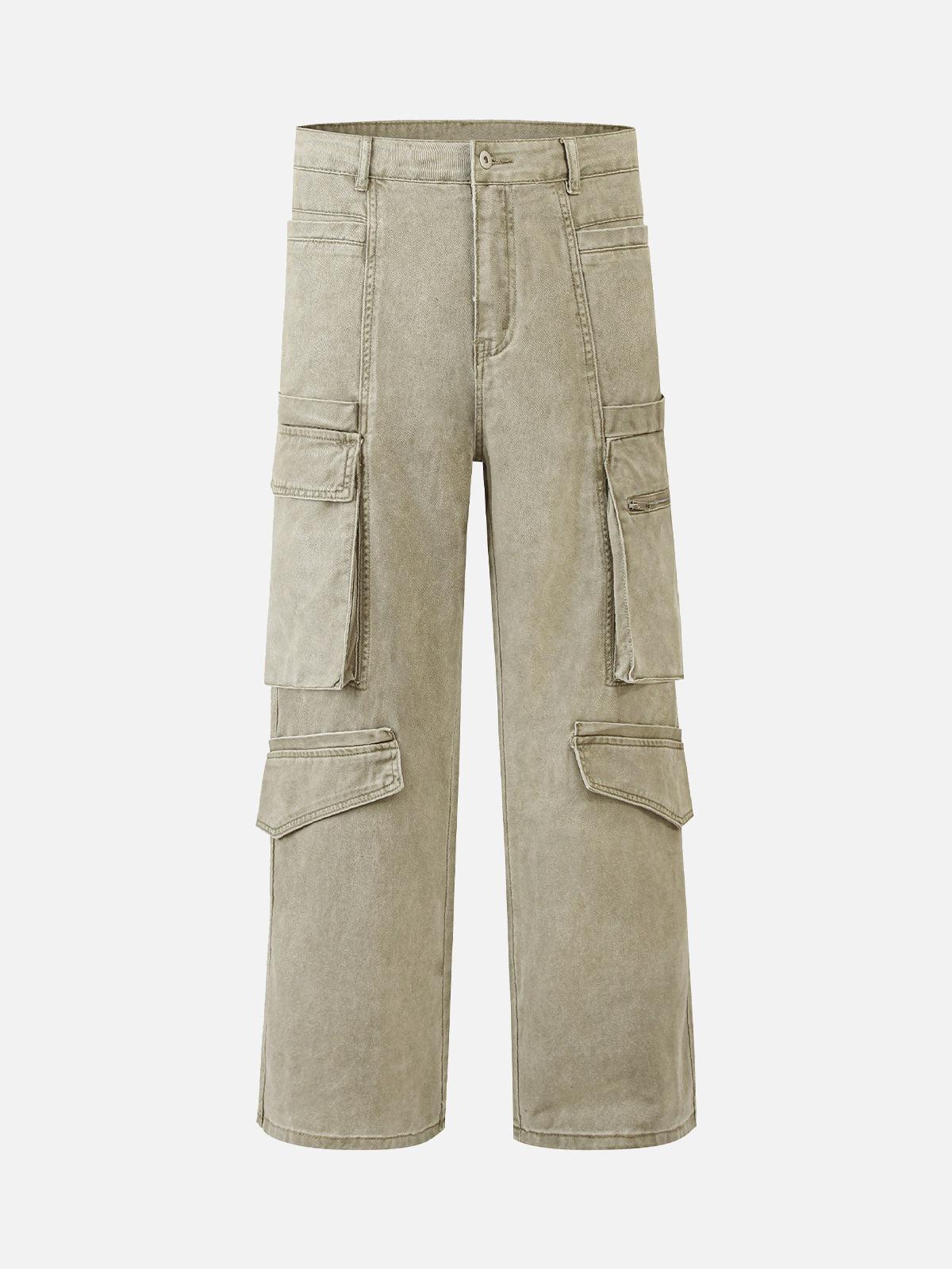 Concert Outfit Cotton Multi Pocket Cargo Pants