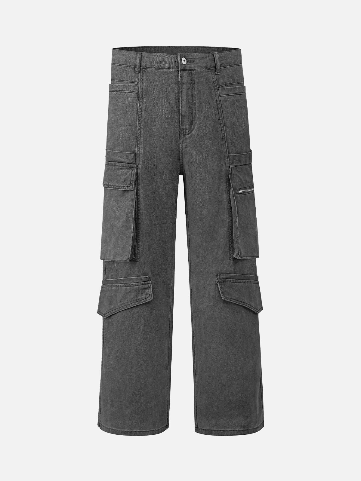 Concert Outfit Cotton Multi Pocket Cargo Pants