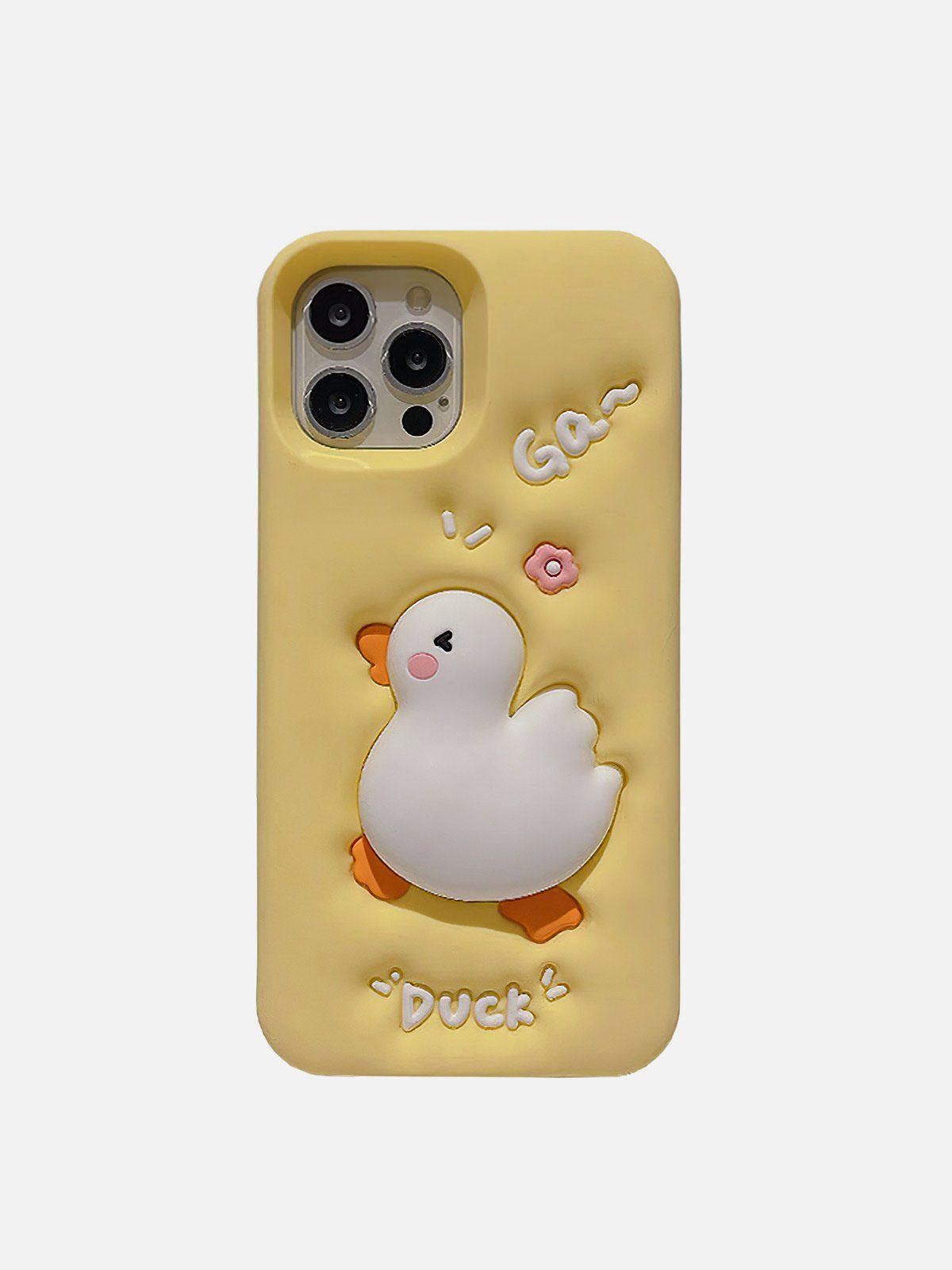 Concert Outfit Cute 3D Duck Phone Case