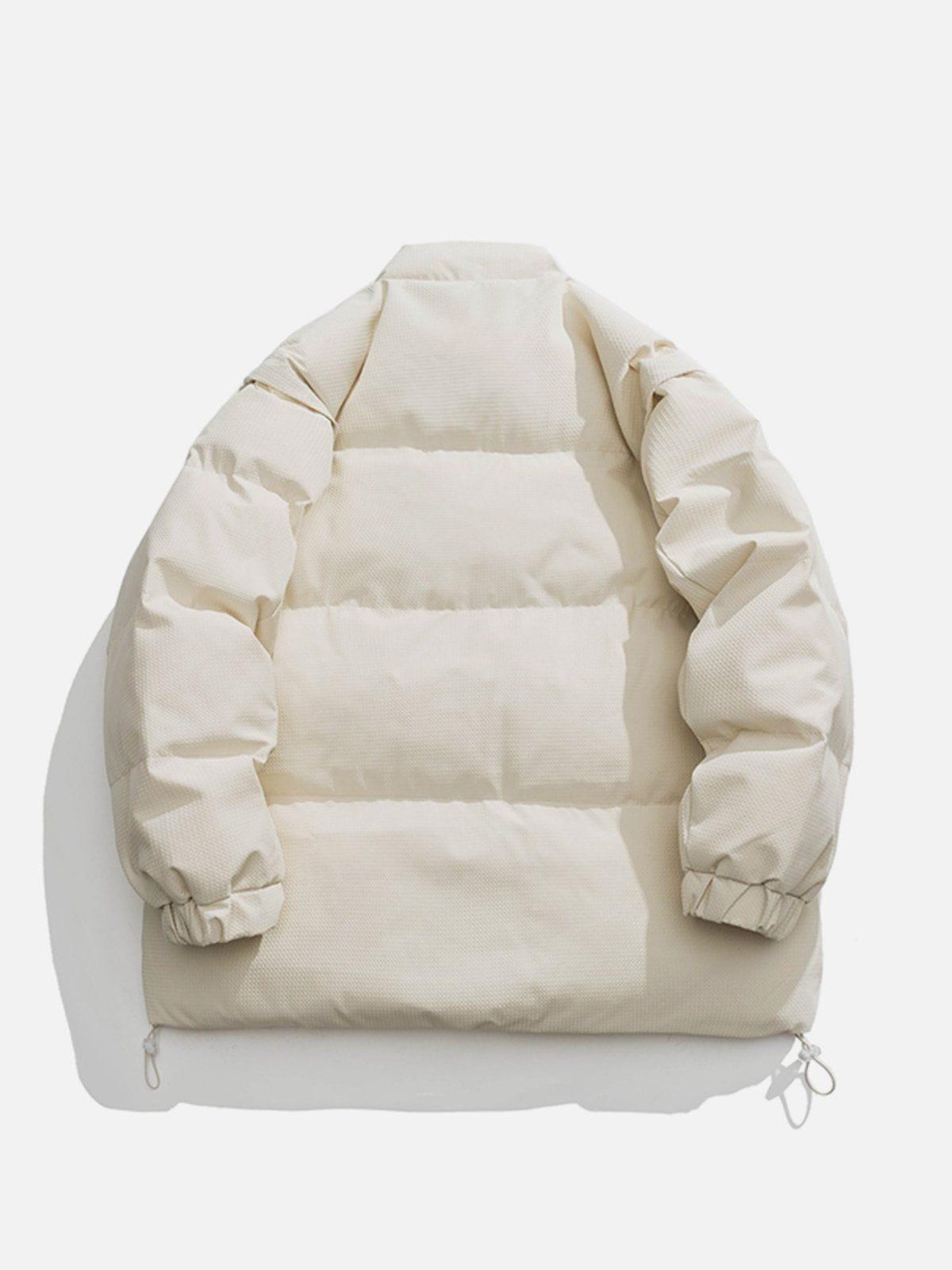 Concert Outfit Detachable Sleeve Winter Coat