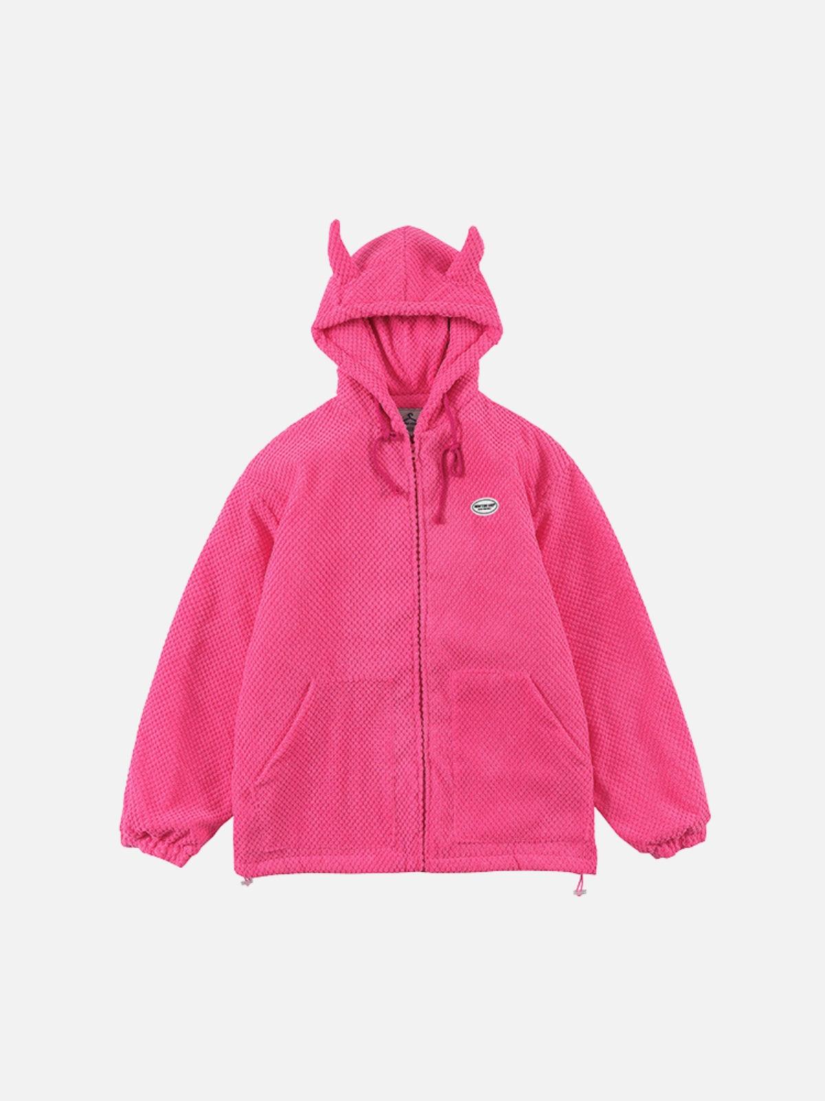 Concert Outfit Devil Hood Jacket