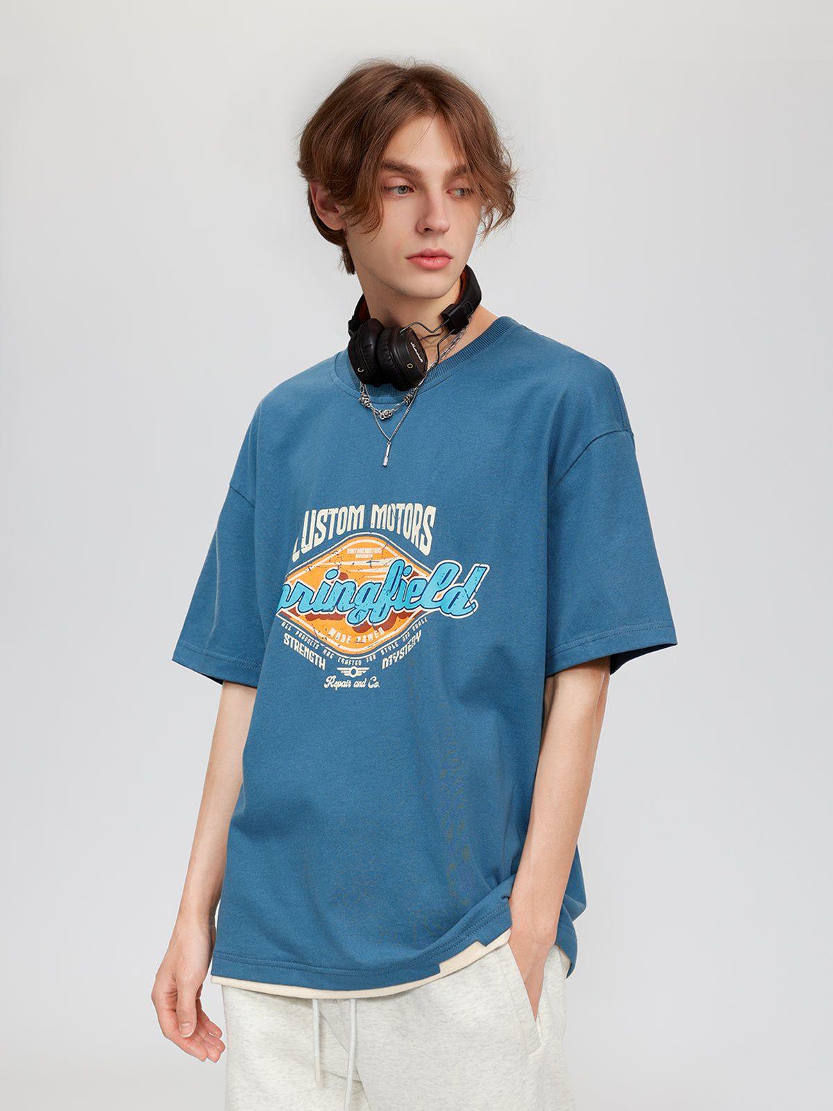 Concert Outfit Diamond Letter Graphic Tee