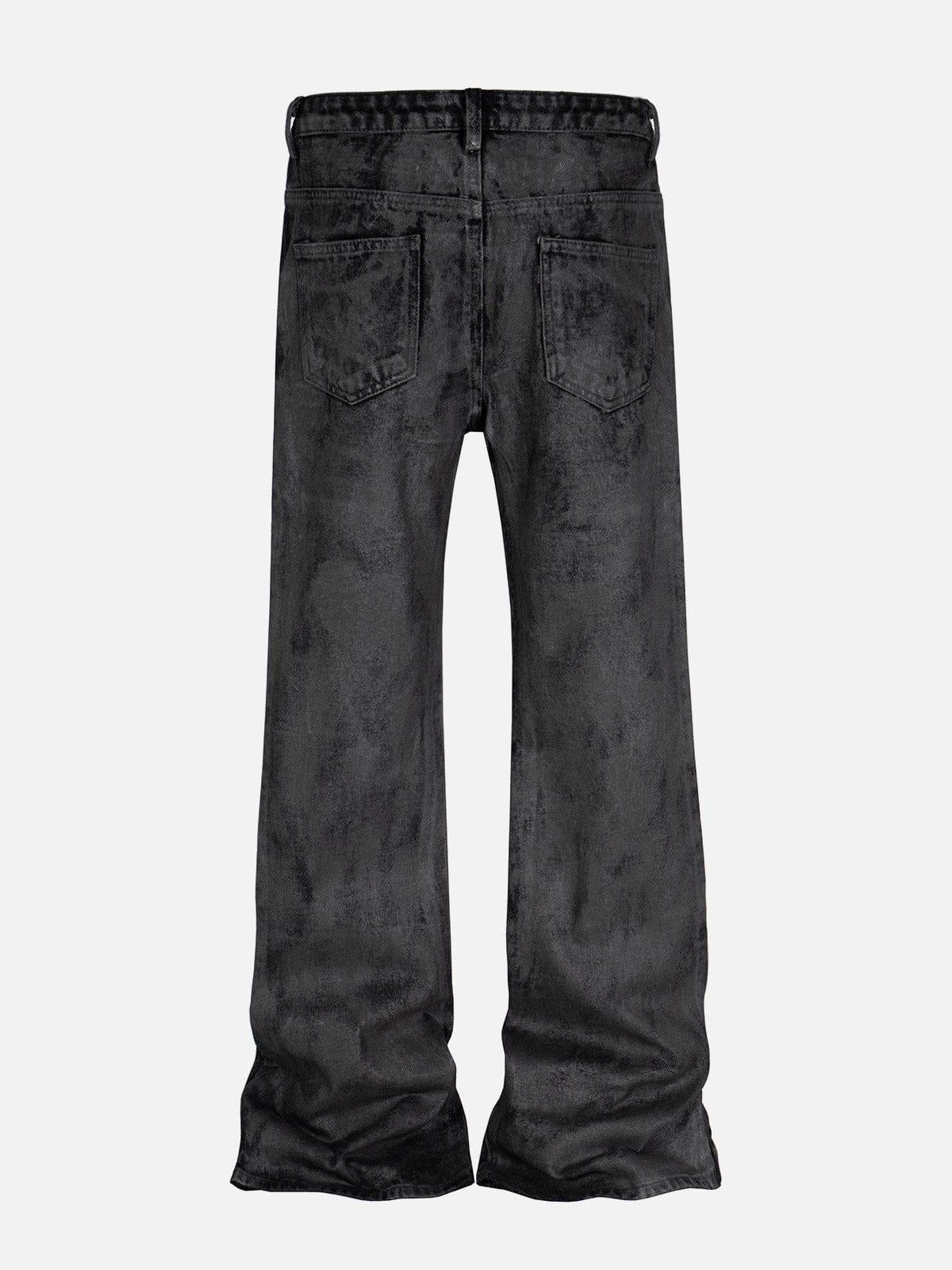 Concert Outfit Dip-Dye Washed Jeans