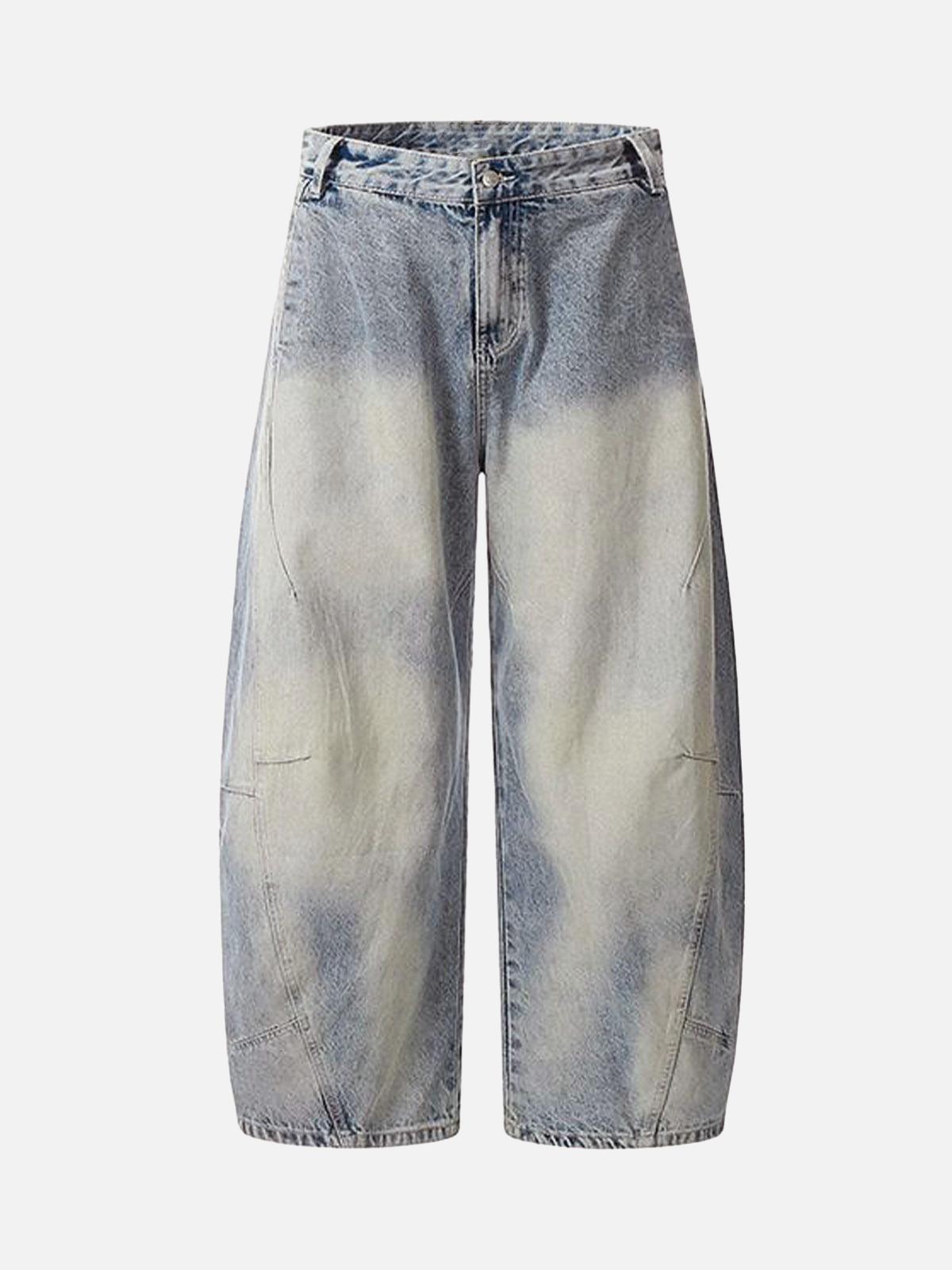 Concert Outfit Distressed Baggy Barrel Jeans