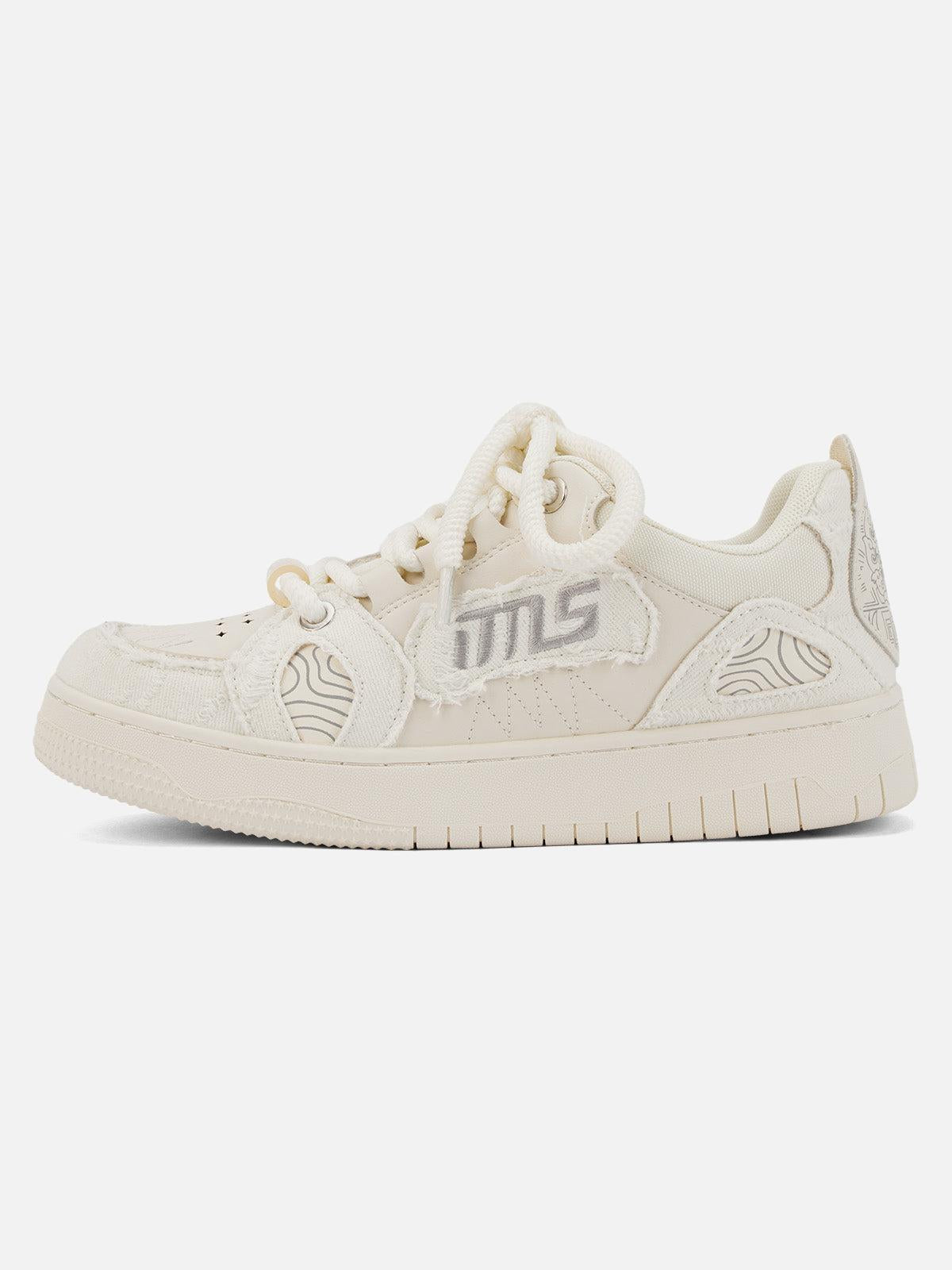 Concert Outfit Embroidered Letter Shoes